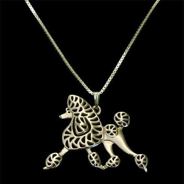 Poodle Continental necklace
