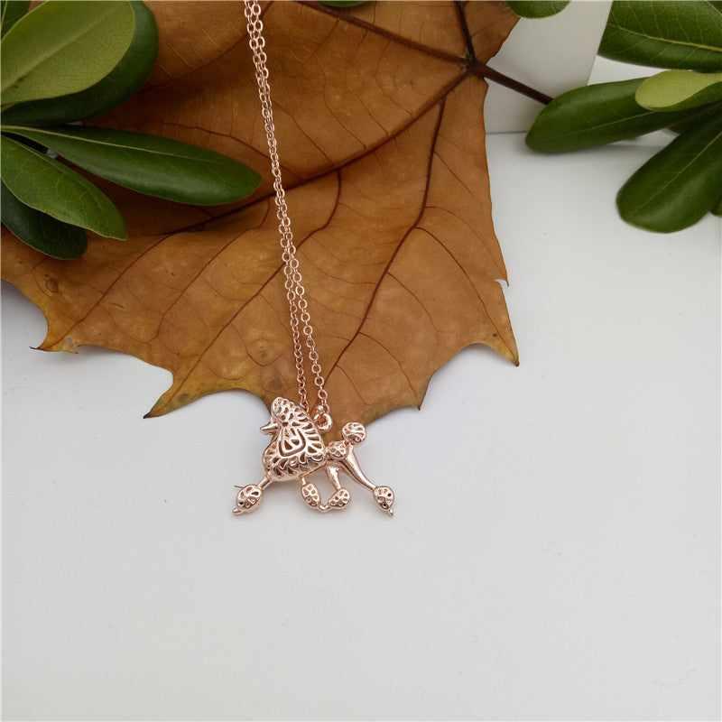 Poodle Continental necklace