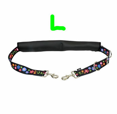 Flower Power Comfort Padded Belly Strap