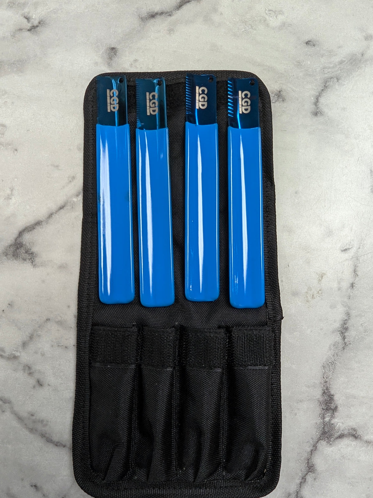 CGD Blue  Stripping knives 4 pc set