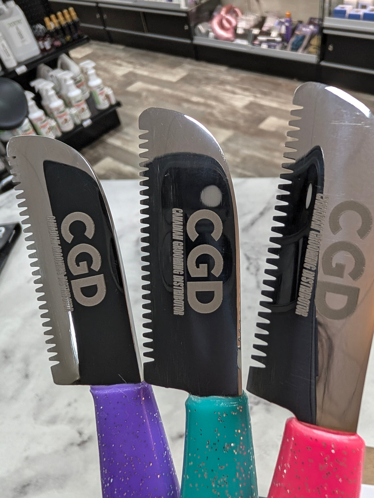 Sparkle Detailer stripping knives