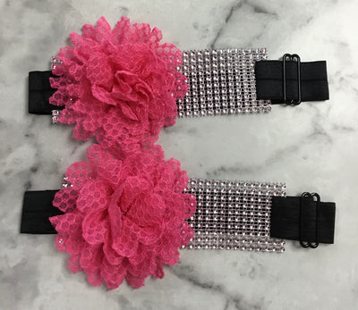 Colliers Sparkle Wrap - Collection de fleurs en dentelle