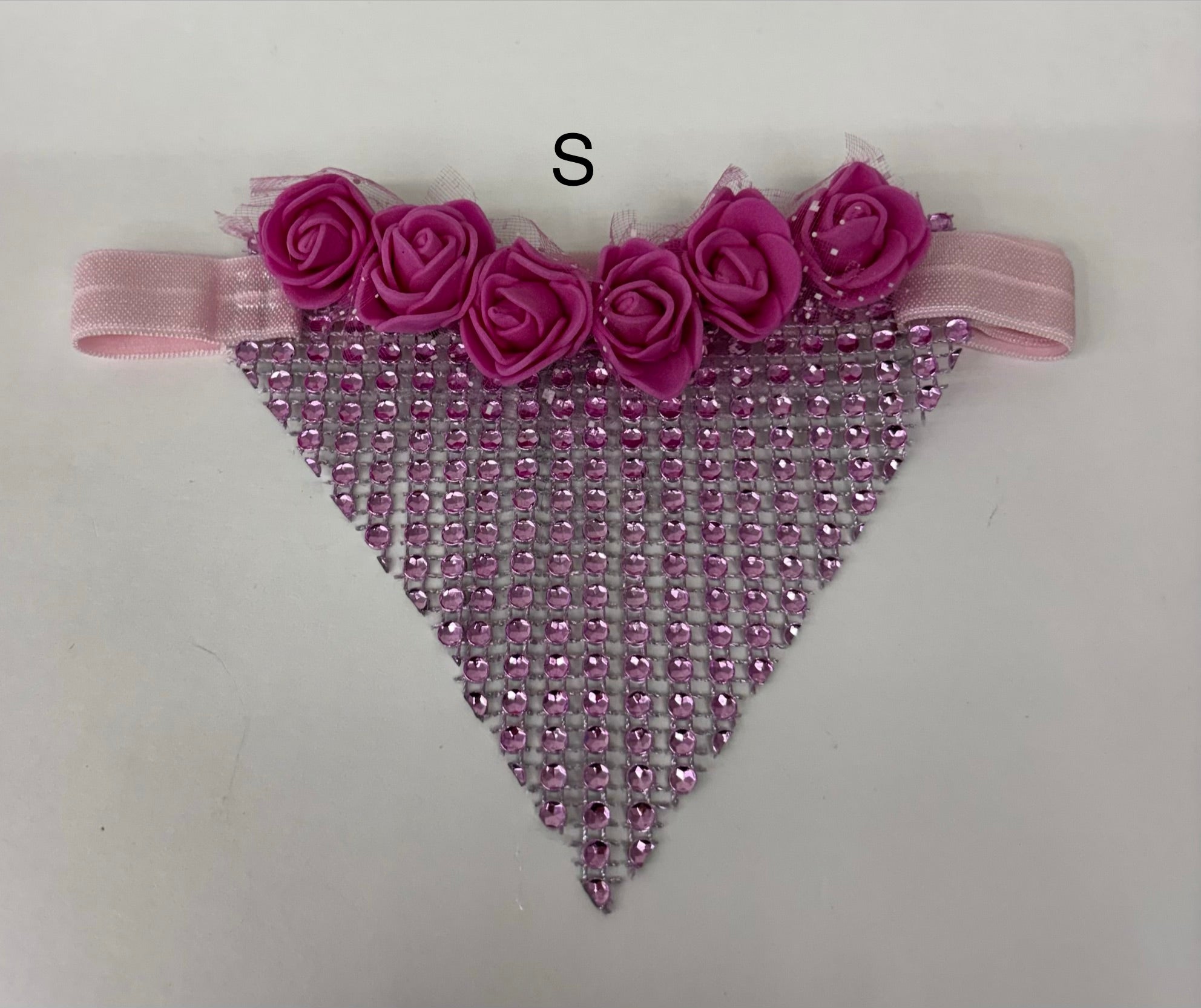 Sparkle Wrap Chandelier Rose Collars