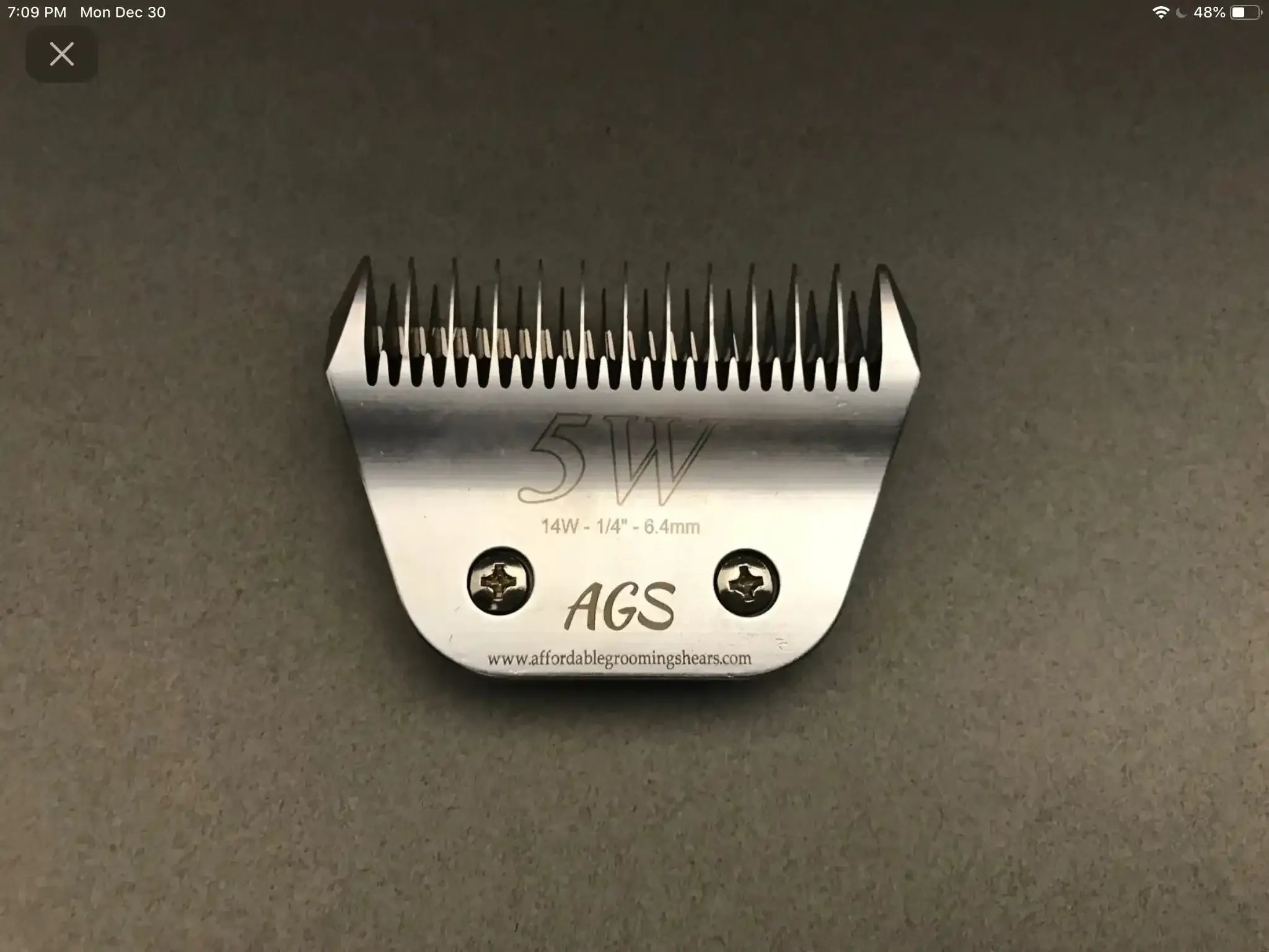 AGS WIDE Blades