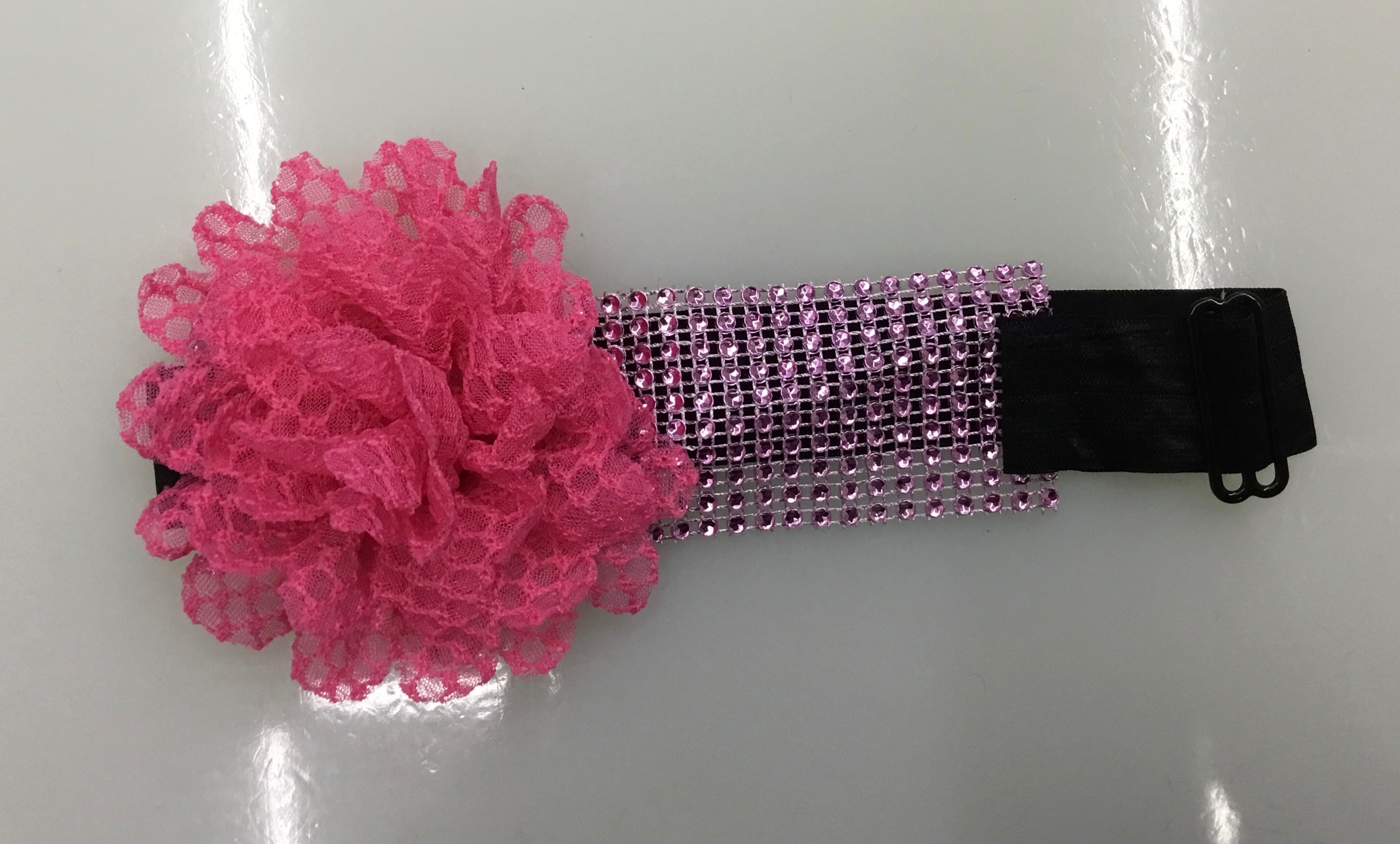 Sparkle Wrap Collars- Lace Flower collection