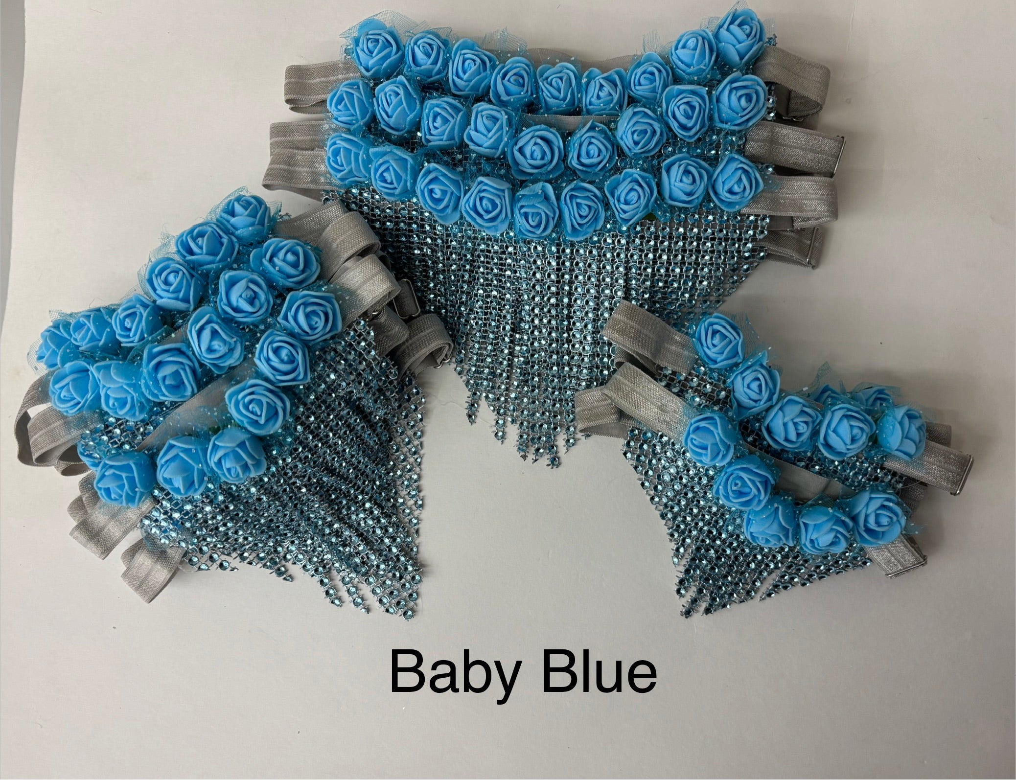 Sparkle Wrap Chandelier Rose Collars