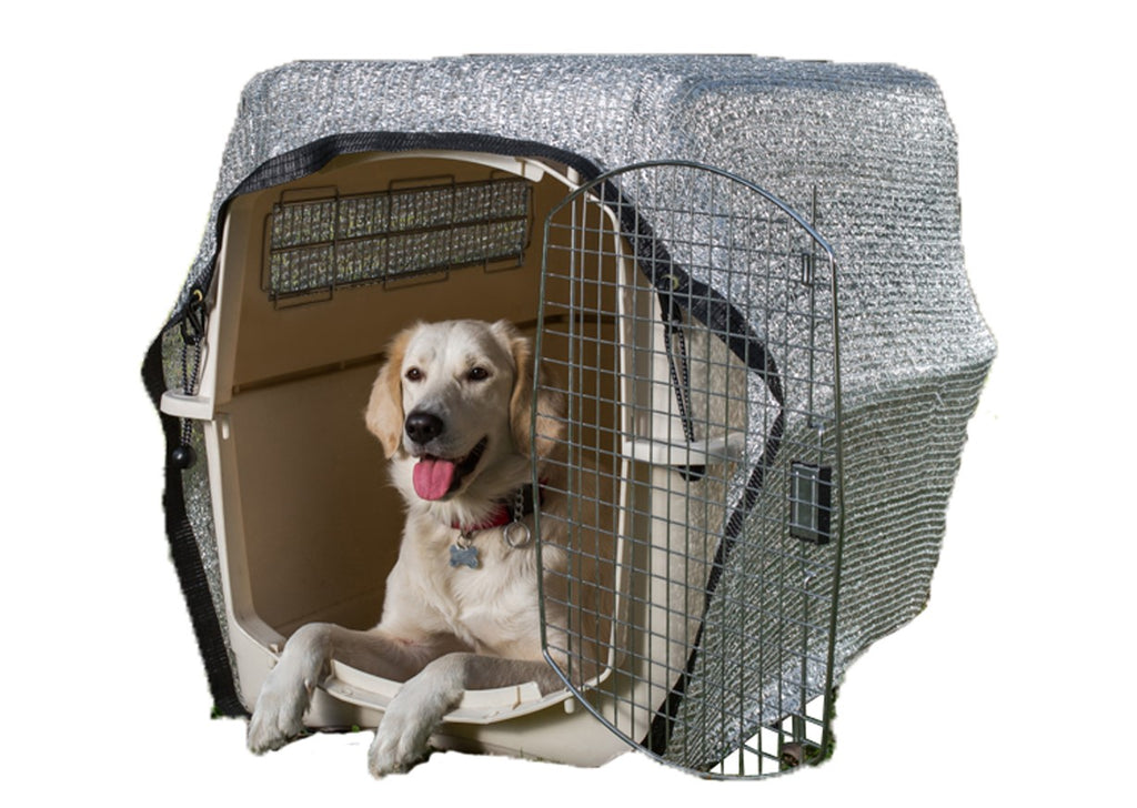 Dog kennel shade screen hot sale