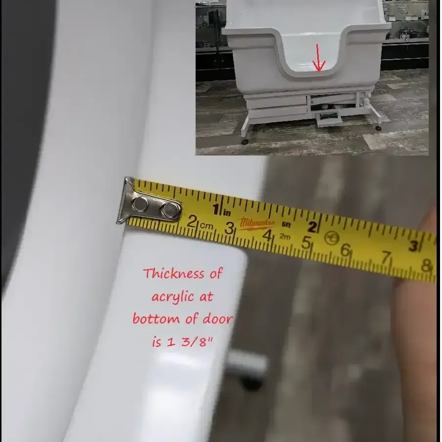 *NEW* Large Electric Acrylic Tub