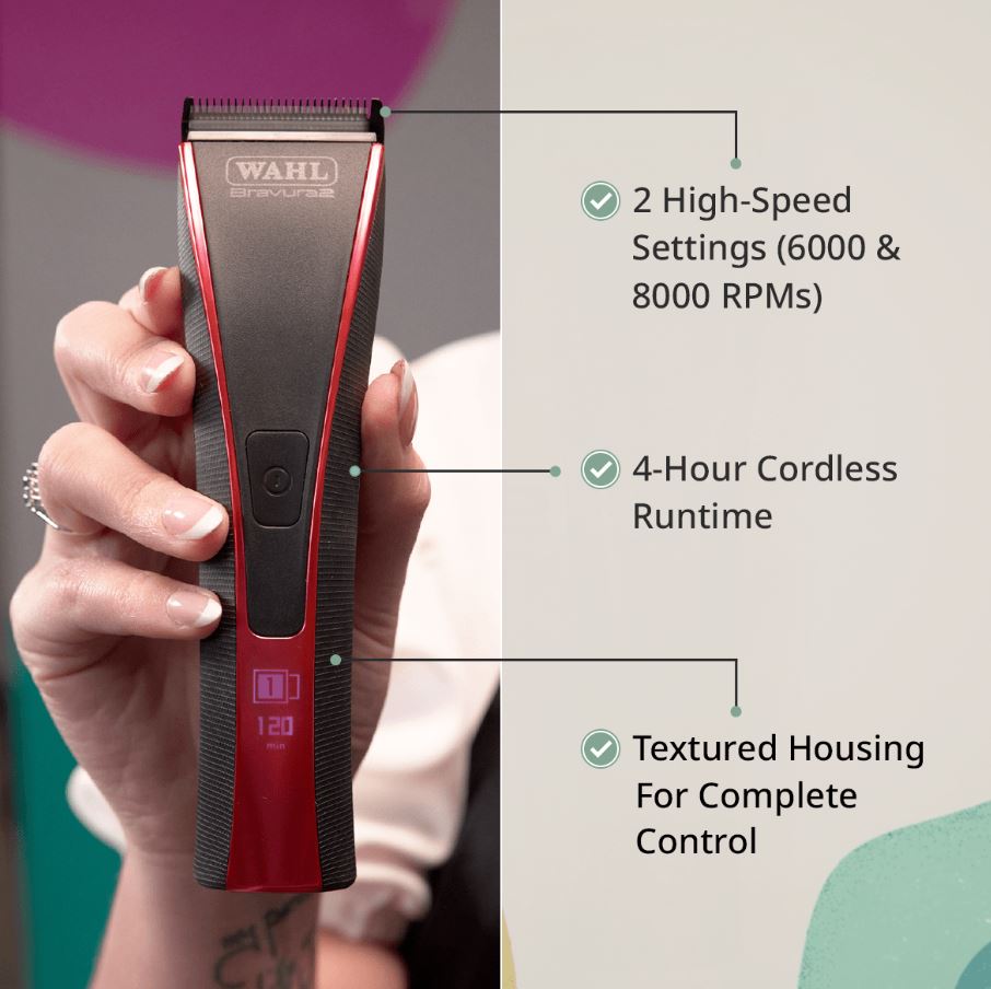 Wahl Lithium Bravura 2 cordless clipper