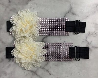 Colliers Sparkle Wrap - Collection de fleurs en dentelle