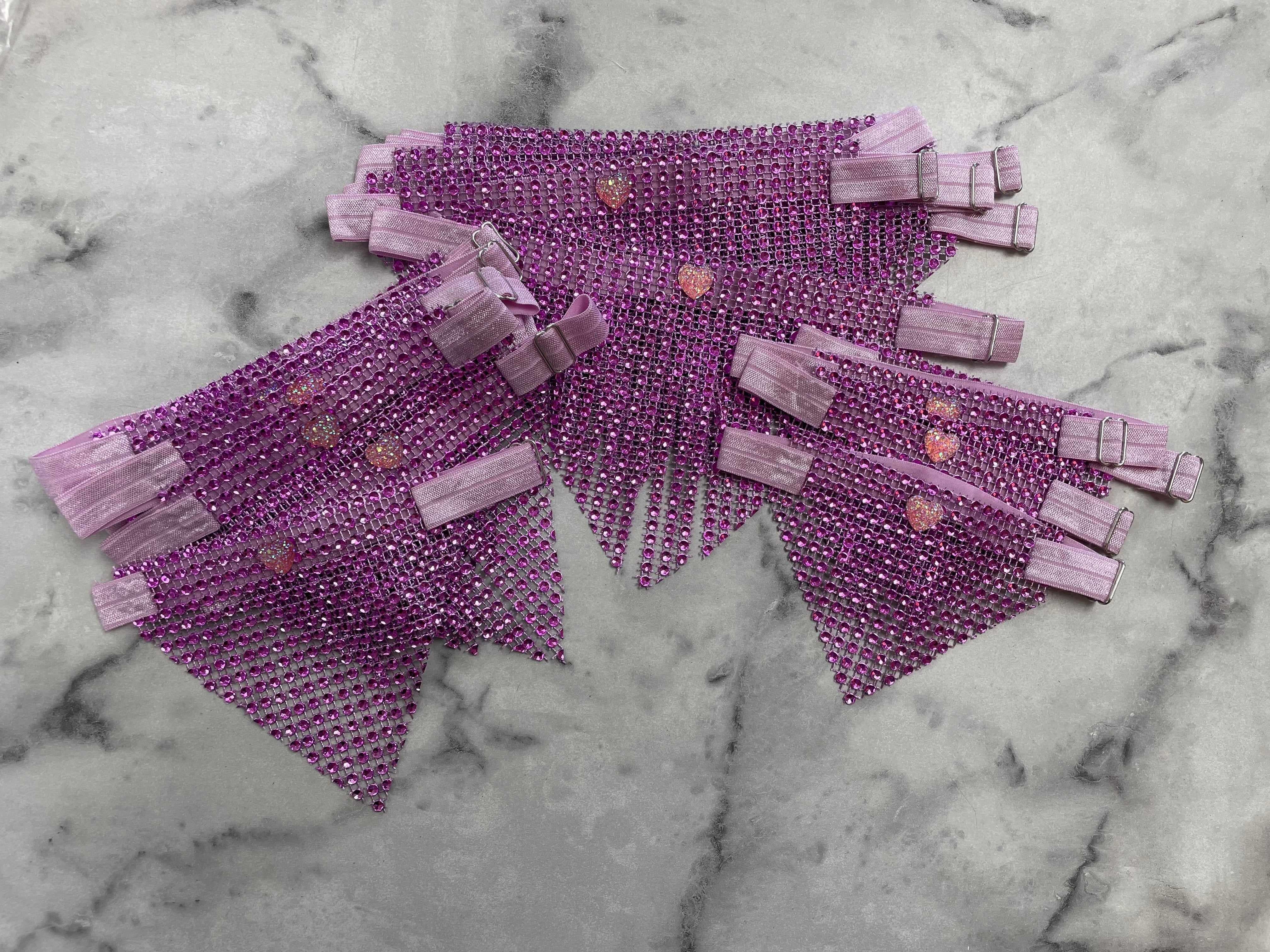 Sparkle Wrap Chandelier Collars