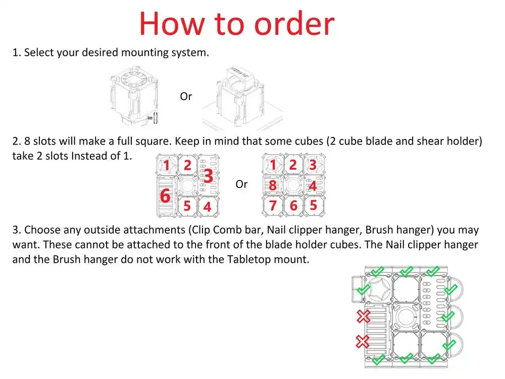 Vanity Fur Custom Cube Caddy