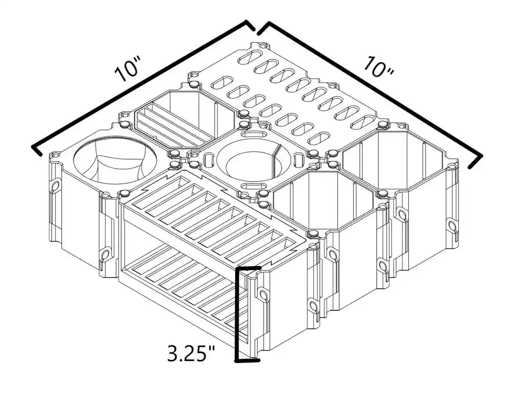 Vanity Fur Custom Cube Caddy