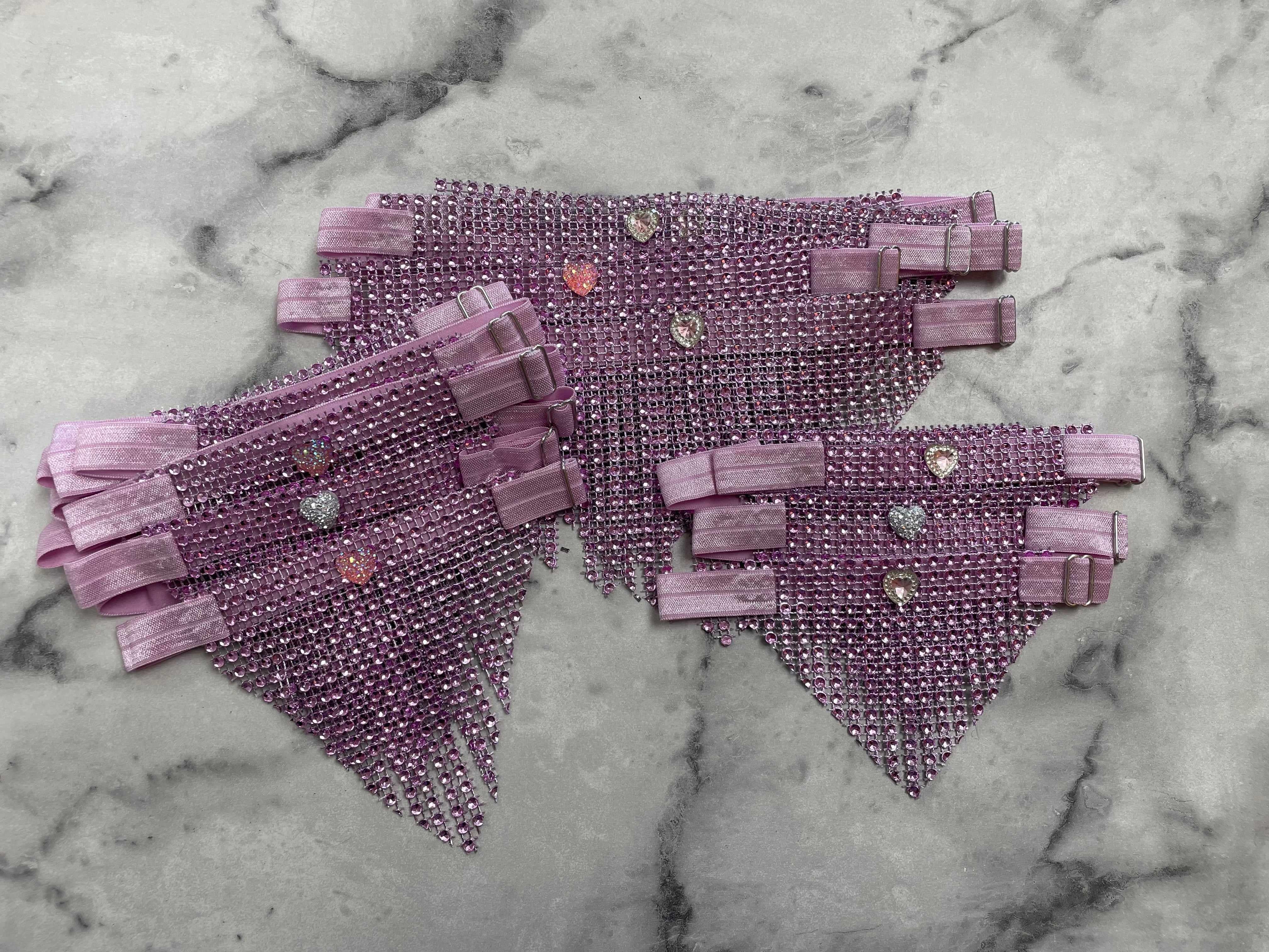 Sparkle Wrap Chandelier Collars