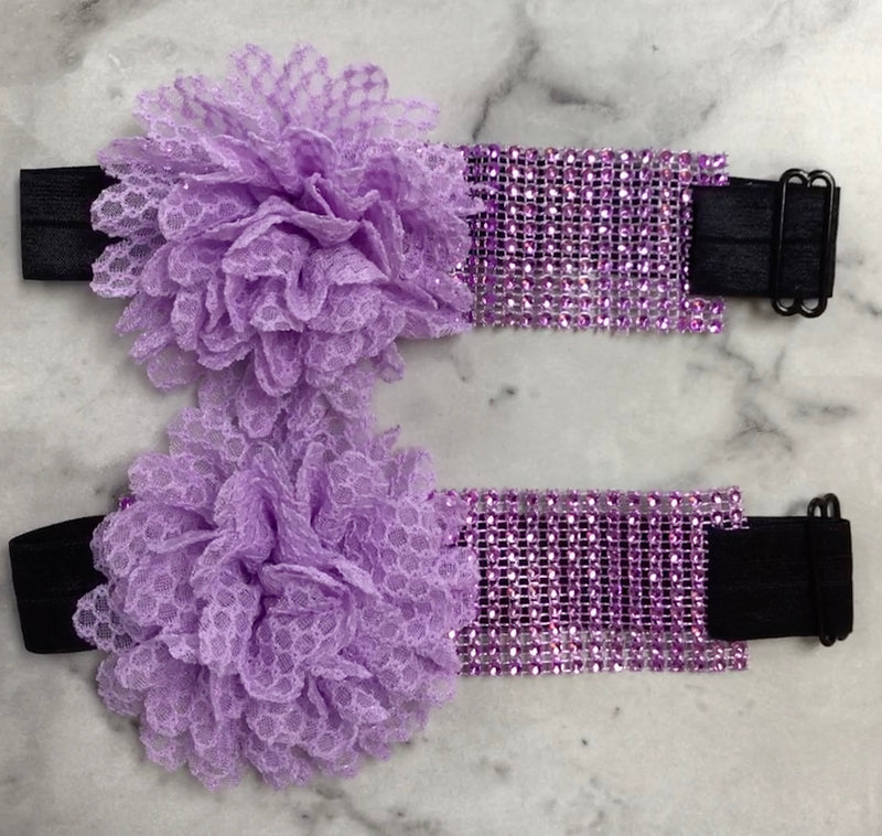Colliers Sparkle Wrap - Collection de fleurs en dentelle