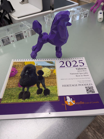 Poodle Calendar and Cardholder Bundle