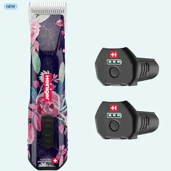 Heininger Opal 2 speed Cordless Clipper- Two battery