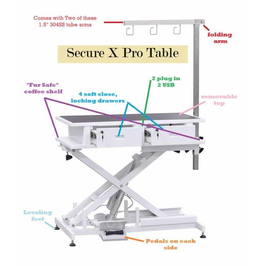 Securing Table Secure X Pro Table