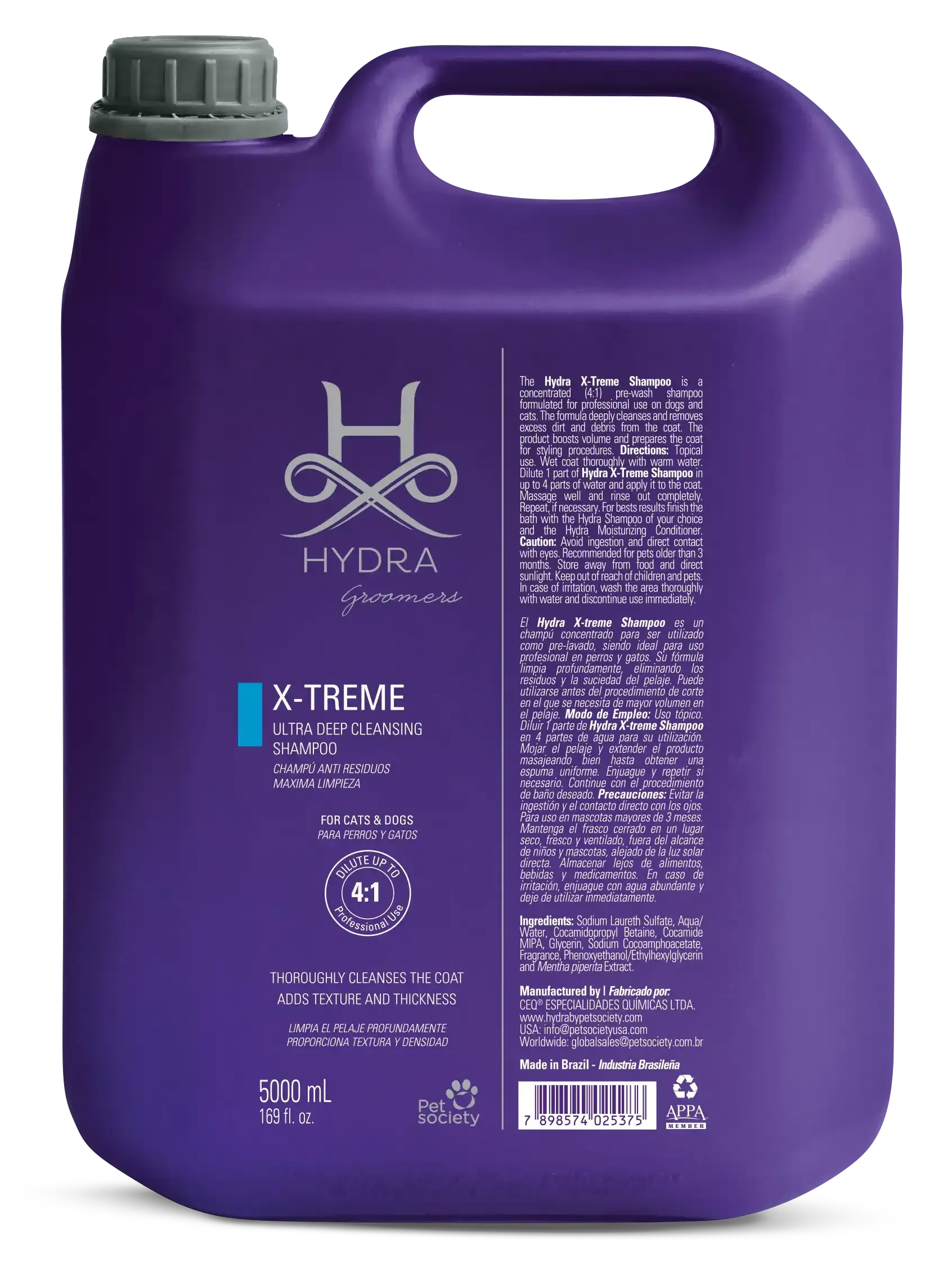 Hydra X-treme Deep Cleaning Shampoo