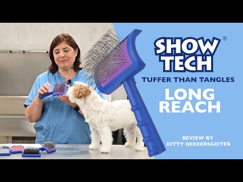 Tuffer than Tangles LONG REACH slicker brush