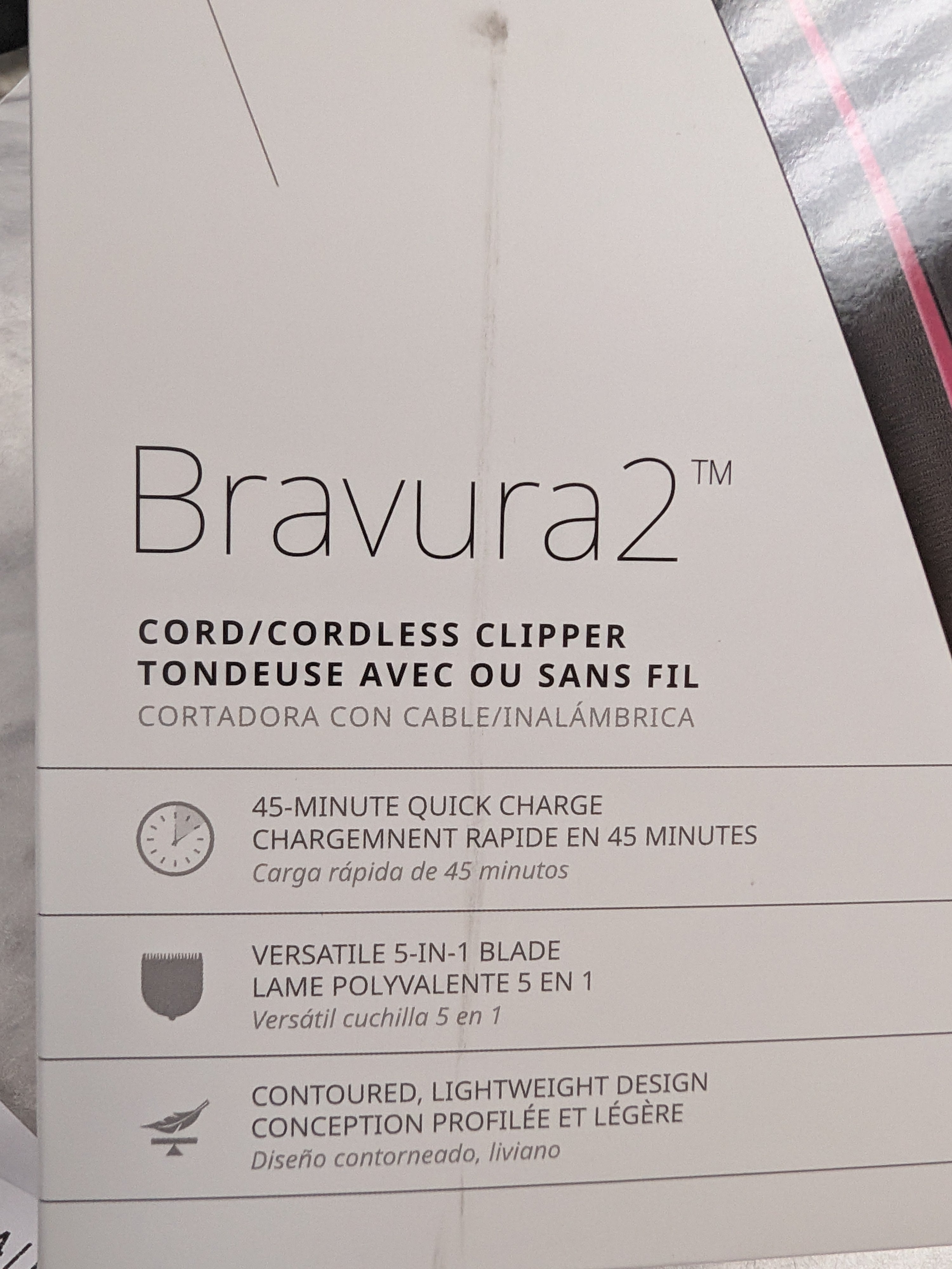Wahl Lithium Bravura 2 cordless clipper