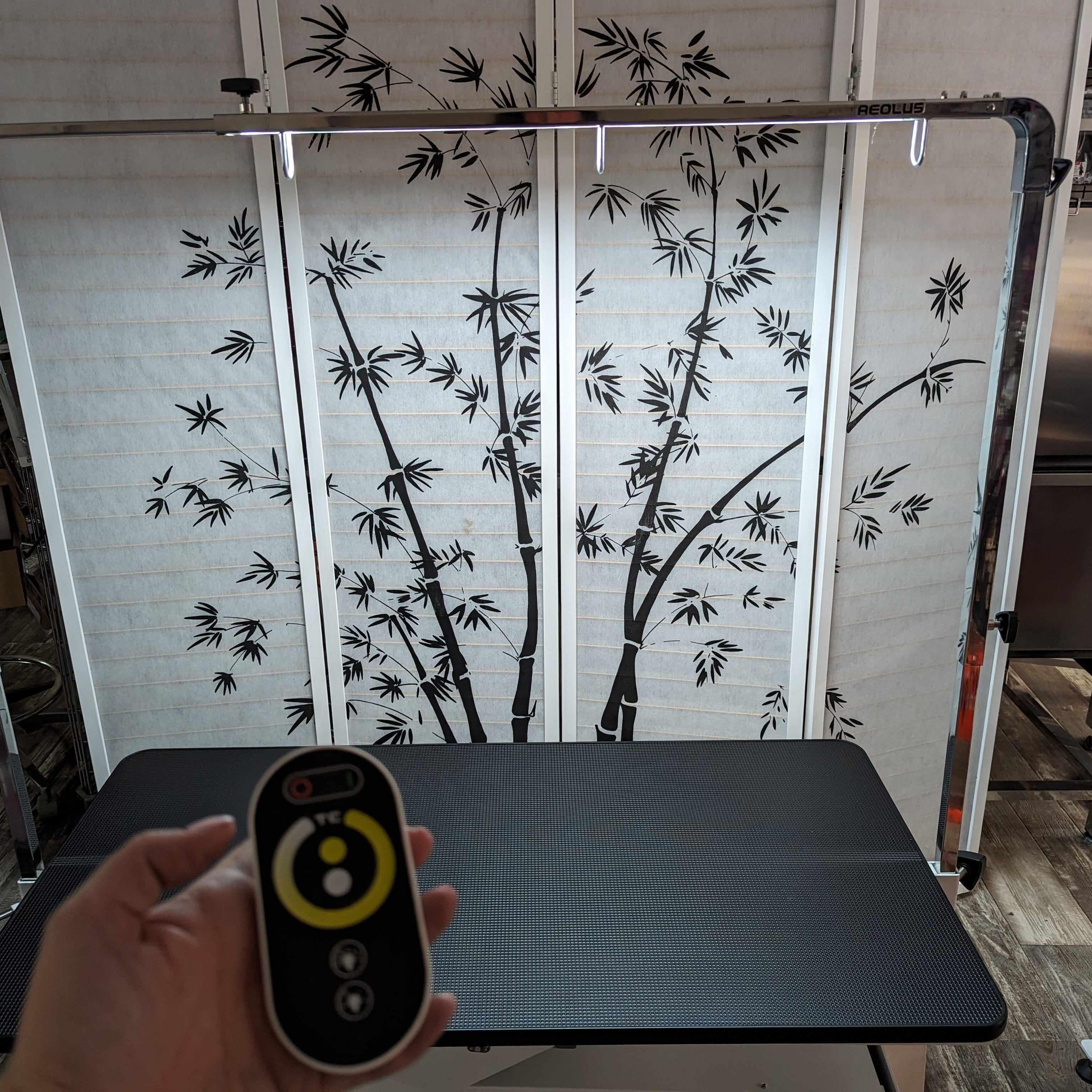 Glow Groom LED backlit arms