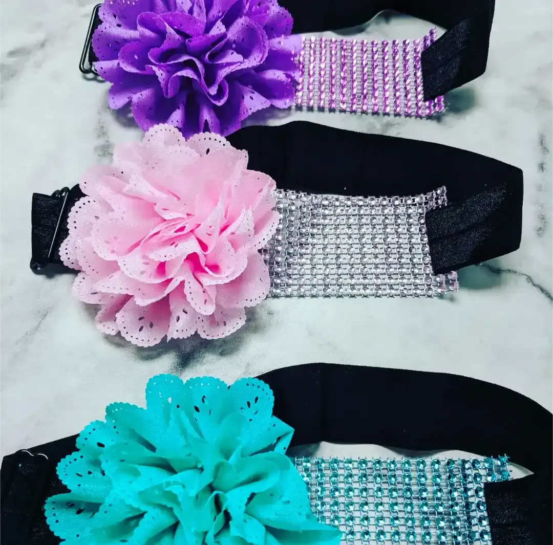 Sparkle Chiffon collars