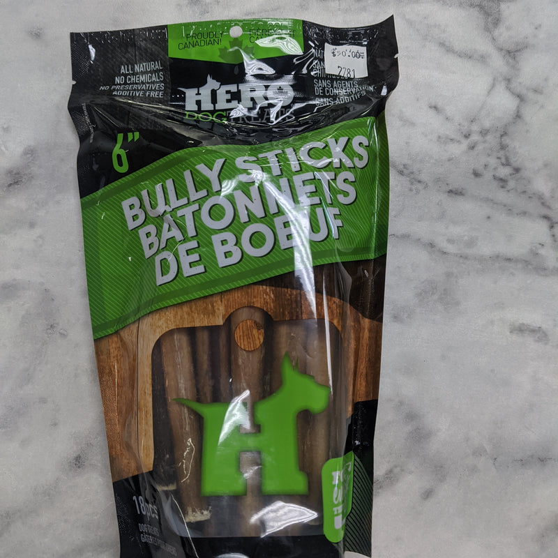 Bully Sticks- 18 pack
