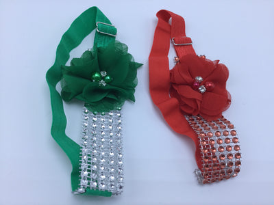 Holiday Sparkle wrap collars