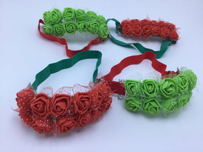 Holiday Rose collars