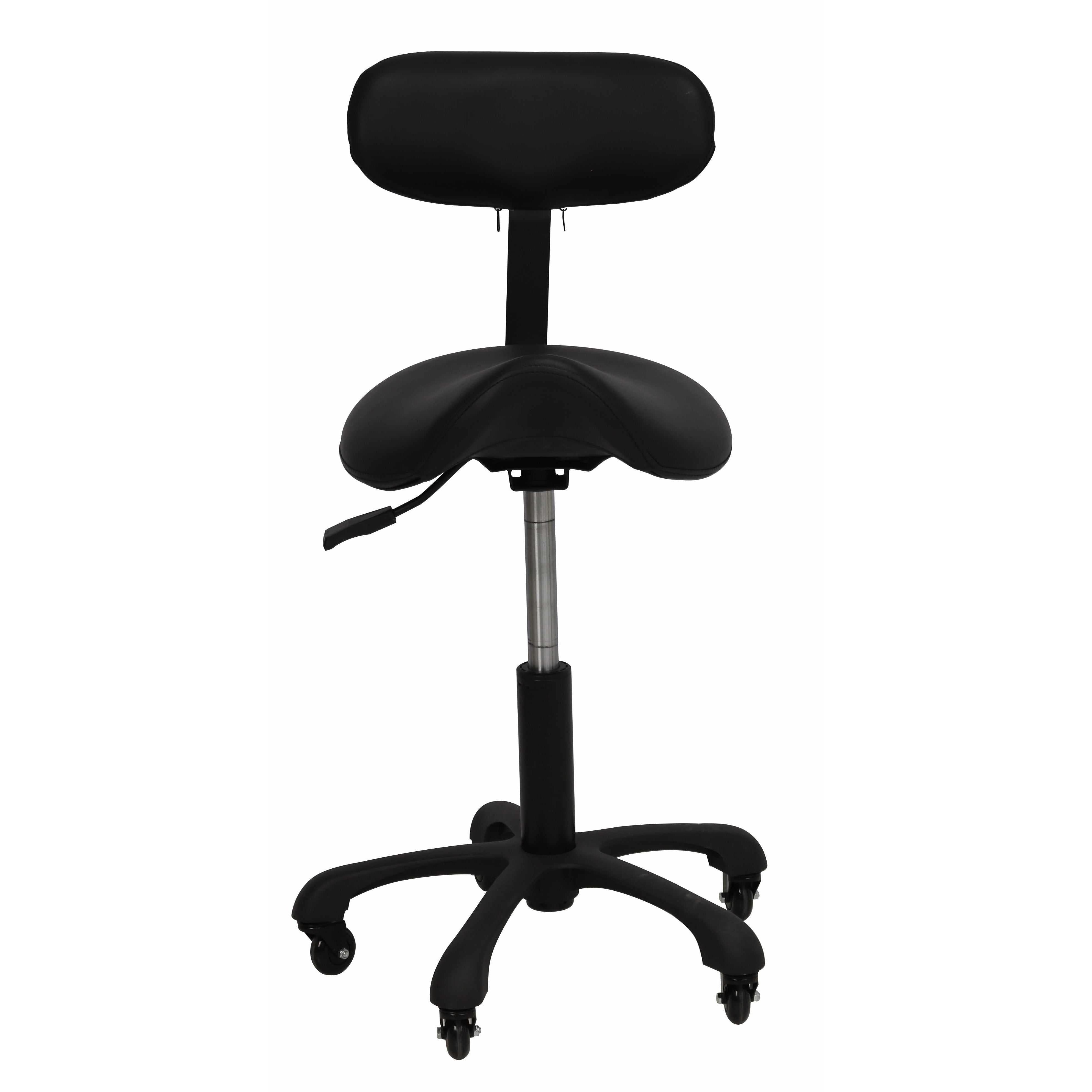Saddle Grooming Stool with Backrest