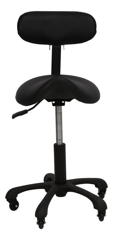 Saddle Grooming Stool with Backrest