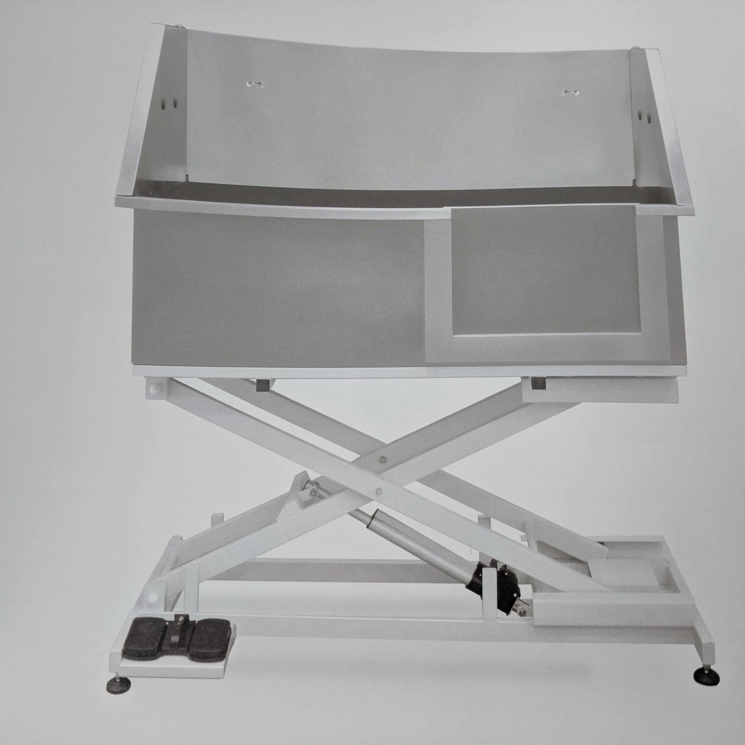 Electric Lift Classic style stainless steel Bathing Tub