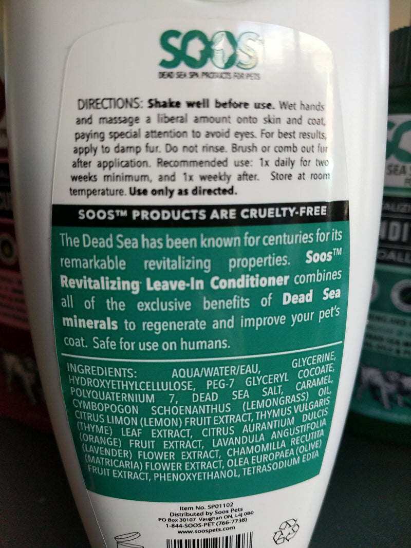 Soos Revitalizing Leave-In Conditioner