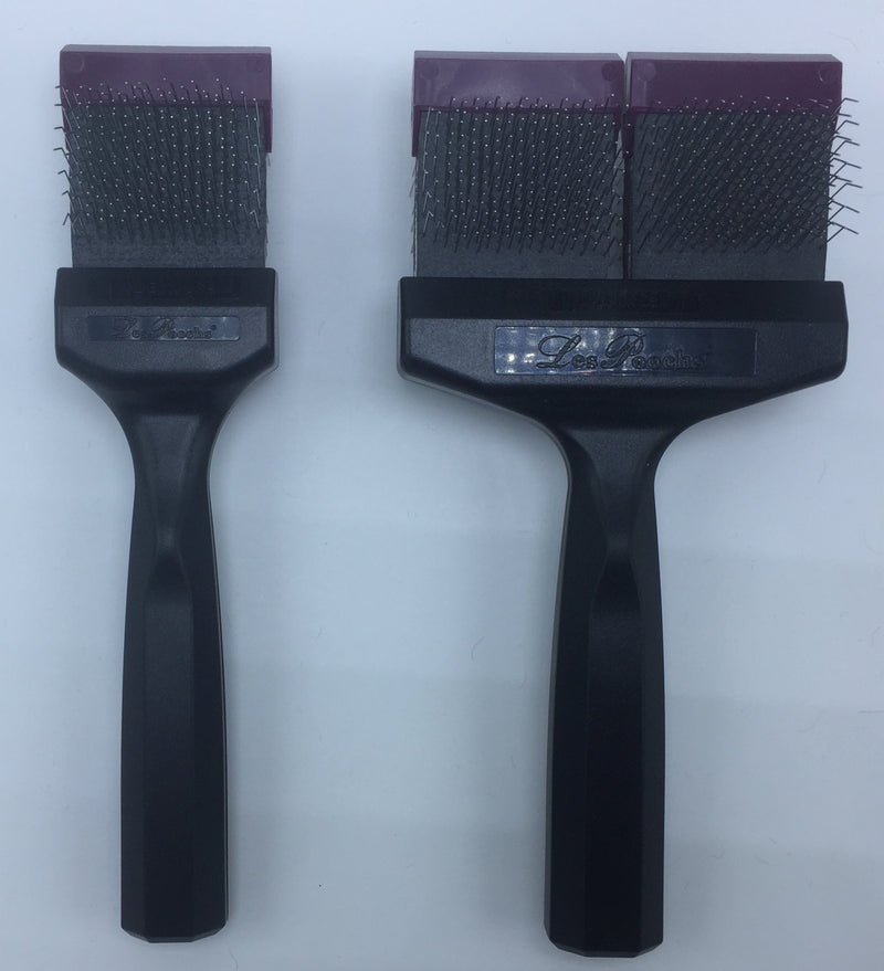 Les Pooch Purple Pro brush -Firm/firm