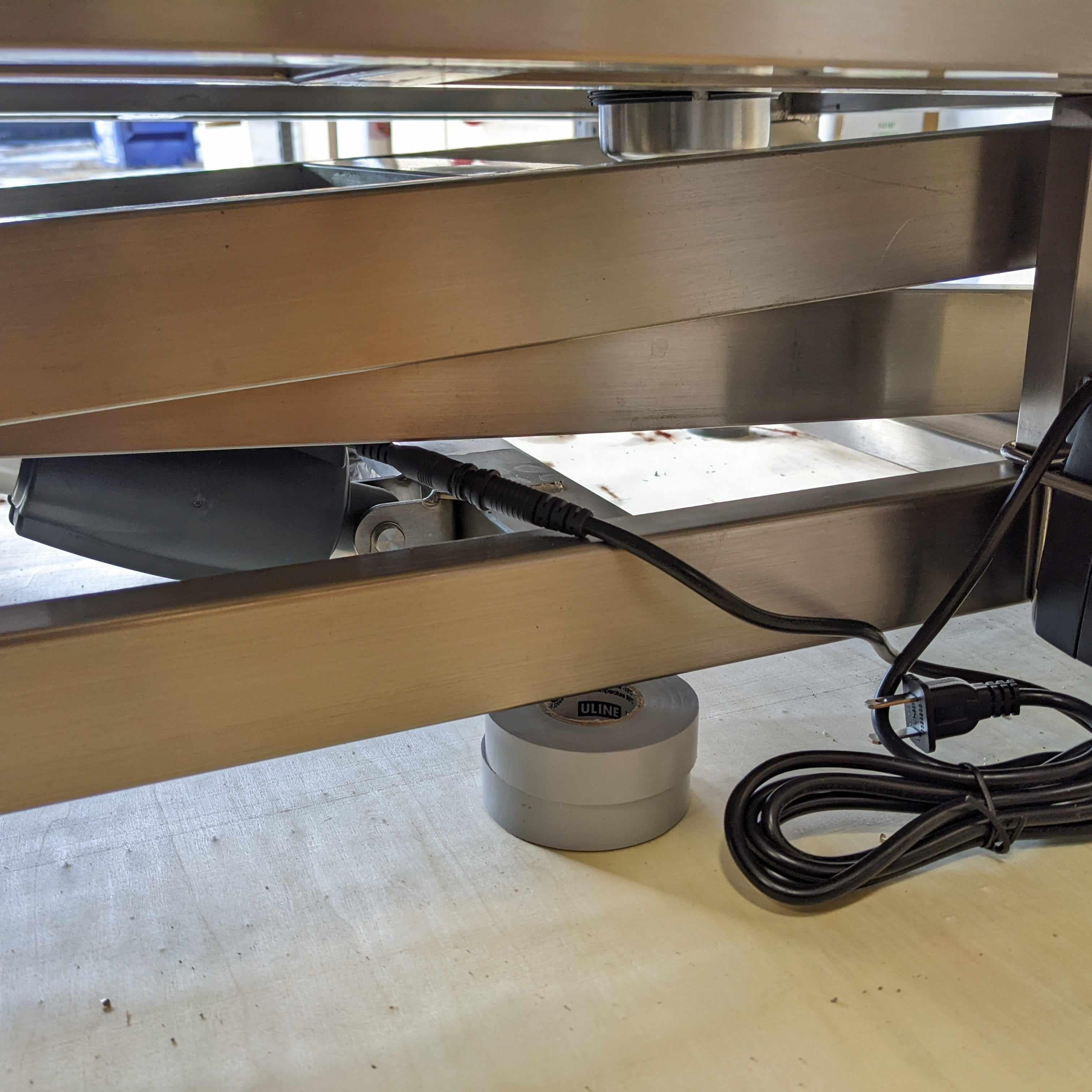 Electric Lift Classic style stainless steel Bathing Tub