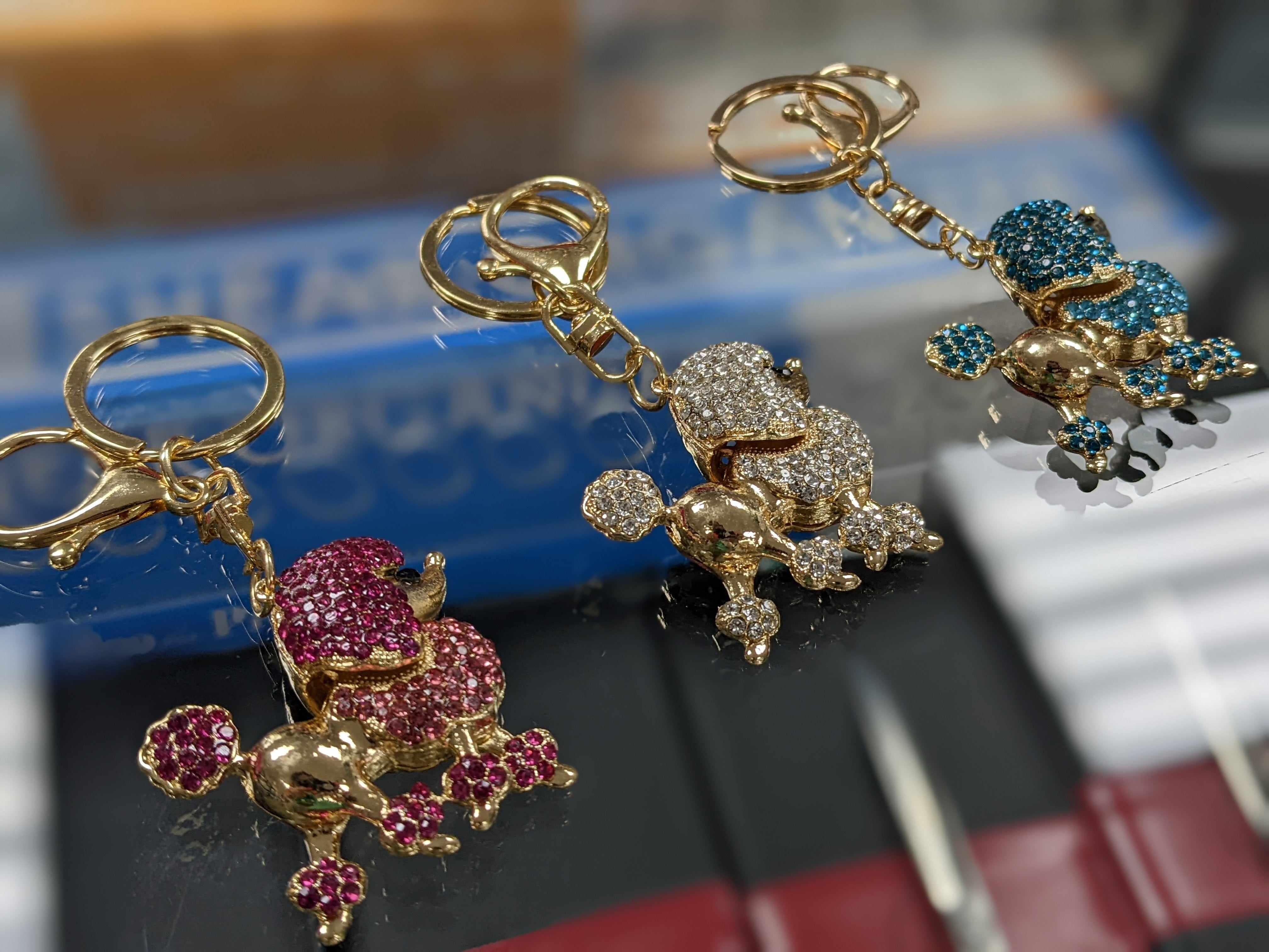 Poodle Keychain