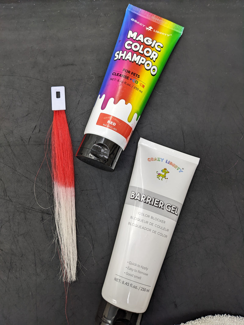 Kit de démarrage de shampooing coloré Crazy Liberty