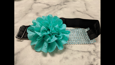 Sparkle Wrap Collars- Lace Flower collection