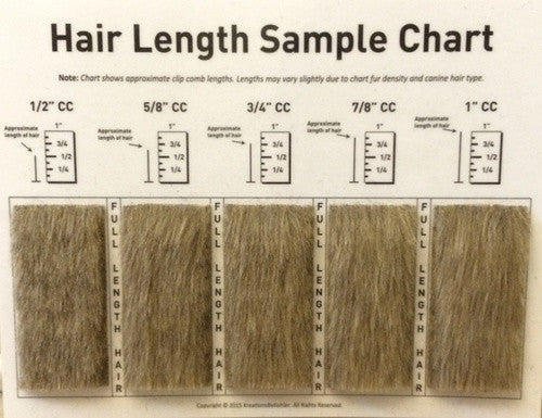 Tableaux de longueur de cheveux-lame et peigne de protection 
