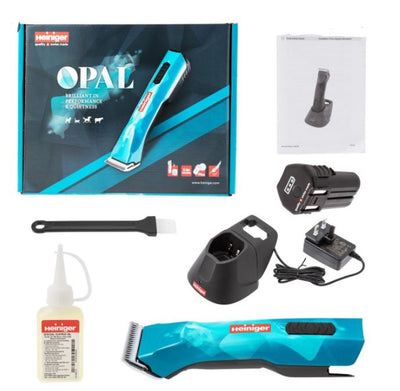 Heininger Opal 2 speed Cordless Clipper- Two battery